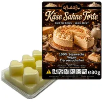 WonderWax Duftwachs WonderWax® Duftwachs 6 Herzen, (Käse Sahne Torte), Duftrichtung: Käse Sahne Torte