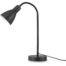 PACO HOME Tischleuchte "WILHELM", schwarz, H: 43,2cm, Lampen, mit kompatiblen Dimmer und Leuchtmittel