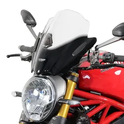 Racingscheibe passend für Triumph Thunderbird Sport Racing-Screen for Naked-Bikes RNB MRA klar