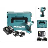 Makita DTD 156 SF1J Akku Schlagschrauber 18V 155Nm + 2x Akku 3,0Ah + Makpac