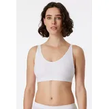 SCHIESSER BH mit Herausnehmbaren Pads Bra Weiß Polyamid XX-Large Damen