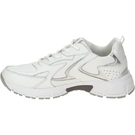 Gabor Sneaker Low Damen Weiß/Silber 38,5