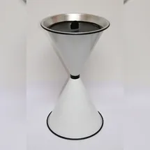 Szagato Stand Aschenbecher Diabolo 71x40cm weiß inkl 25kg Quarzsand Szagato Aschenbecher groß Standaschenbecher außen) Aschenbecher stehend grau Aschenbecher