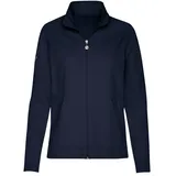 TRIGEMA Damen Jacke mit funkelnden Strass-Steinen - XXL