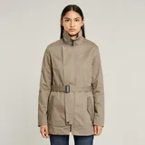 G-Star Short Trenchcoat Damen Beige M