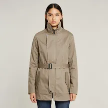 G-Star Short Trenchcoat Damen Beige M