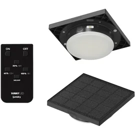 Lumisky LED Solar Laterne weiß FERIAN SMALL mit Solarpanel H cm