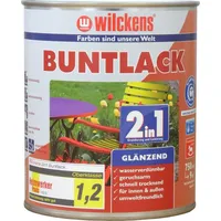 Wilckens Buntlack 2in1 Schokoladenbraun glänzend 0,75 l