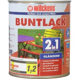 Wilckens Buntlack 2in1 Schokoladenbraun glänzend 0,75 l