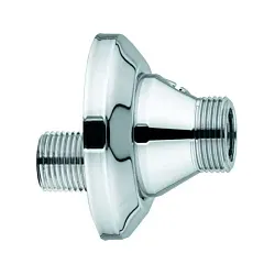 Kludi S-Anschluss 7589505-00 mit Absperrung und Rosette, G 1/2x3/4", chrom