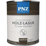 PNZ Holzlasur für Innen und Außen | lösemitttelfreie Farblasur | Nachhaltig hergestellt mit regionalen Rohstoffen | für alle Hölzer, auch Bienenhäuser, Gebinde:2.5L, Farbe:sepiabraun