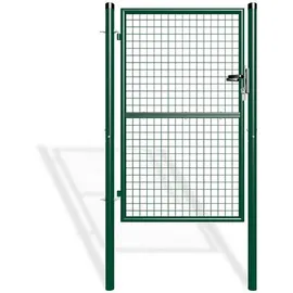 casanoov Gartentor 406 x 156 cm Grün/Metall