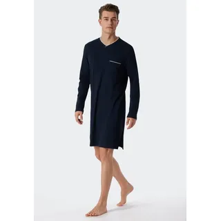 SCHIESSER Herren Nachthemd Fine Interlock