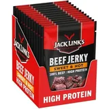 Jack Link's Jack Links Beef Jerky, 12 x 25 g Beutel, Sweet & Hot