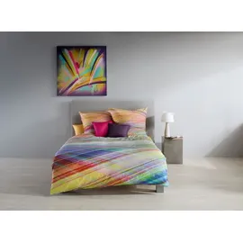 FLEURESSE Evora Grafisch Bunt 135 x 200 cm + 80 x 80 cm