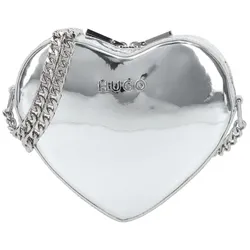 Hugo Love Mini Bag Umhängetasche 18 cm silver