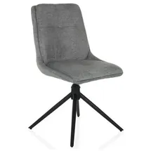 M-Wave Polsterstuhl Tarviso I Polyester grau drehbar