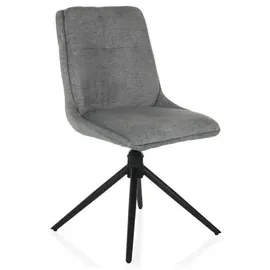 M-Wave Polsterstuhl Tarviso I Polyester grau drehbar
