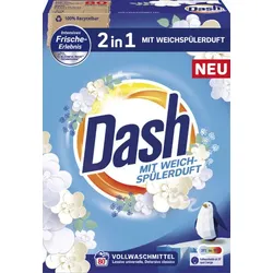 Dash 2in1 Vollwaschmittel Pulver