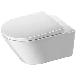Combi-Pack Duravit D-Neo, Tiefspüler, spülrandlos, mit Softclose, weiß - 45770900A1