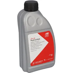 FEBI BILSTEIN Hydrauliköl ZHM (gelb) (1 L) Hydrauliköl,Hydrauliköl, Verdecksystem,Zentralhydrauliköl,Servolenkungsöl Hellbeige für MERCEDES-BENZ BMW A