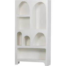 Woood Standregal 95 x 32 x 180 cm Weiß
