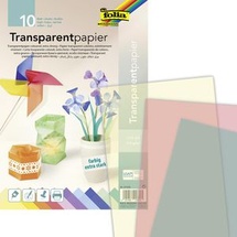 Folia Transparentpapier DIN A4, 10 Blatt, 10-farbig COLOURMIX