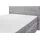 ed exciting design "Tacoma", grau (hellgrau soro 90 light grau), B:204cm L:212cm, Komplettbetten, Boxspringbett, inkl. Bettkasten und Topper