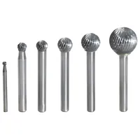 KS Tools HM Kugel-Frässtift Form D 6 mm