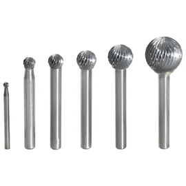 KS Tools HM Kugel-Frässtift Form D 6 mm