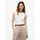 Tommy Hilfiger T-Shirt GOLD BUTTON HENLEY TOP mit kurzer Knopfleiste beige XL (46)