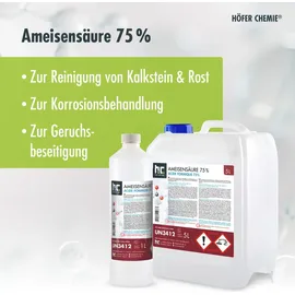 Höfer Chemie Ameisensäure 75% Entkalker 1 l