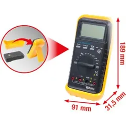 KS Tools KFZ Multimeter mit Induktionspinzette