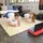 Eyepower Fitnessmatte 4er Set - 50x50cm Bodenschutzmatte Gym Matte Puzzlematte