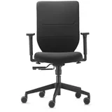 Trendoffice by Dauphin Bürostuhl to-sync work comfort, 9247SY1FVKGS Stoff schwarz, Gestell schwarz