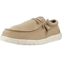 HEYDUDE Wally Sport Mesh Herren Beige/Braun 44
