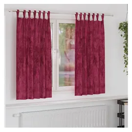 vidaXL Vorhang, Samtvorhänge 140 cm Samt