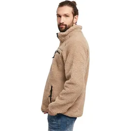 Brandit Textil Teddy Jacke Camel M