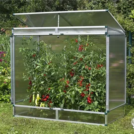 BECKMANN Tomatengewächshaus Alu HKP 16 mm 2,01 x 1,07 x 1,83 m