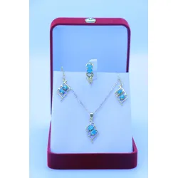 Turquoise-Schmuckset Royale
