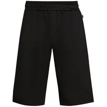 TRIGEMA Jerseyhose TRIGEMA "TRIGEMA Bermuda aus Single-Jersey", Damen, Gr. S, US-Größen, schwarz, 100% Baumwolle, Hosen Jerseyhose