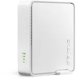 devolo WiFi 6 Repeater 5400, WLAN Repeater, bis zu 5.400 Mbit/s, Mesh WLAN Verstärker, Access Point, WiFi Extender, 2x Gigabit LAN Anschluss, weiß