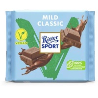 Ritter-Sport Tafelschokolade Mild Classic, vegan, 100g