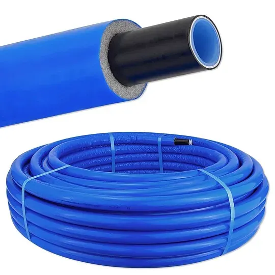GEBERIT Mepla Systemrohr ML 16 x 2,25 mm - isoliert - Dämmschichtdicke 6 mm - Rolle 50 m ** 1m/4,09 EUR