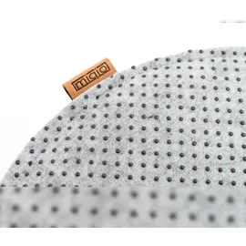 MIQIO Sitzkissen 40 x 40 x 5 cm grau 2-tlg.