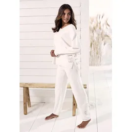 ELBSAND Sweater Damen wollweiß meliert Gr.44/46