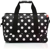 Reisetasche mit Rollen allrounder trolley 30l dots white