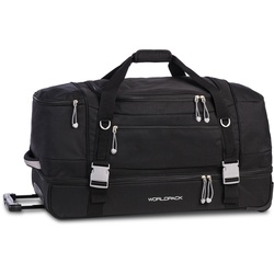 Fabrizio  Worldpack Rollenreisetasche 78 cm   2 Rollen 95 l - Schwarz