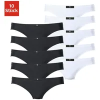 H.I.S. String H.I.S, Damen, Gr. 48, schwarz-weiß (schwarz, weiß),