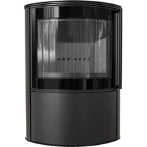 Kratki Kaminofen Bjorn Ø 150 mit Türfeder schwarz 10 kW